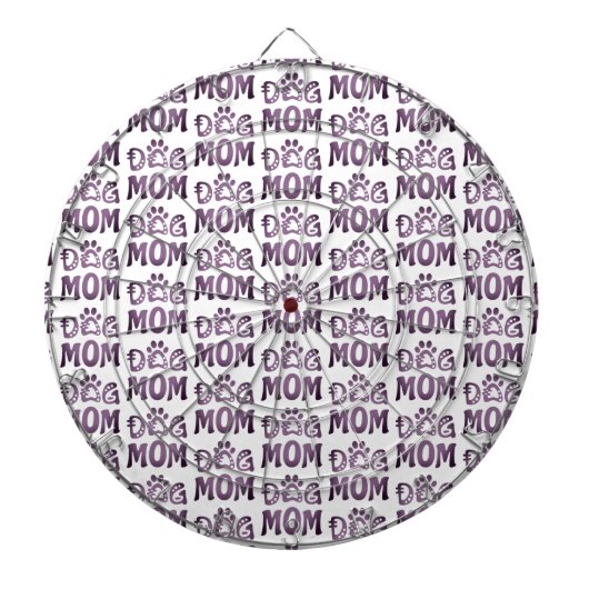 Dog mama dartbord (Voorkant)