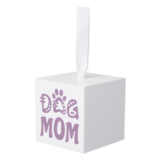 Dog mama decoratie (Voorkant hoekig)