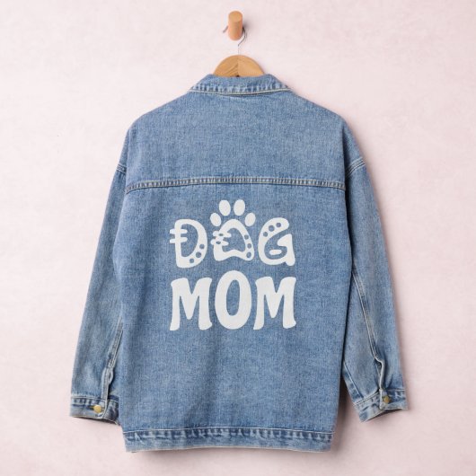 Dog mama denim jacket (Hangar)