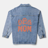 Dog mama denim jacket (Achterkant)