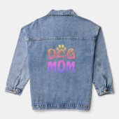 Dog mama denim jacket (Achterkant)