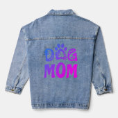 Dog mama denim jacket (Achterkant)