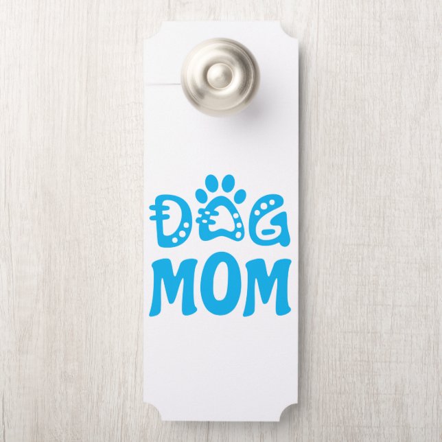 Dog mama deurhanger (Op knop)