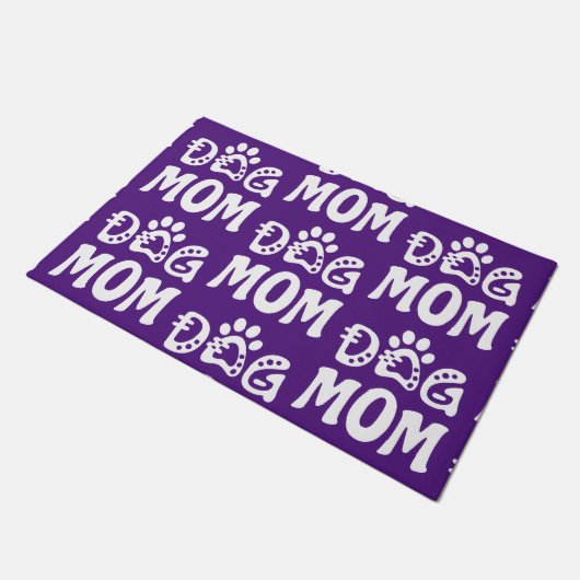 Dog mama deurmat (Schuin)