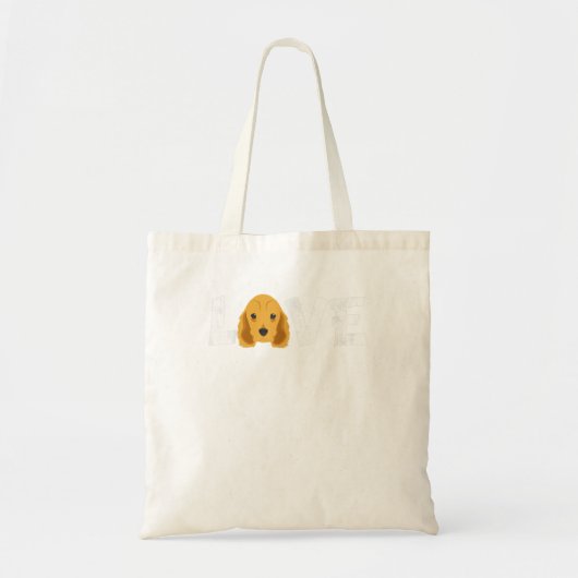 Dog mama Dog Dad Owner Cocker Spaniel Lo Tote Bag (Voorkant)