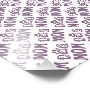 Dog mama foto afdruk