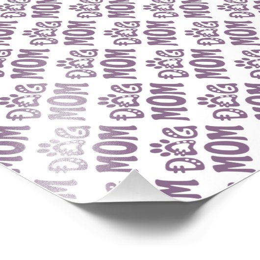 Dog mama foto afdruk (Hoek)