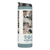 Dog Mama | Foto Grid Green Thermosbeker (Geroteerd rechts)
