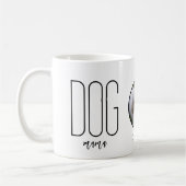 Dog Mama Foto Hondenliefhebber met Naam Koffie Mok (Links)