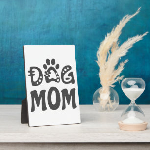 Dog mama fotoplaat