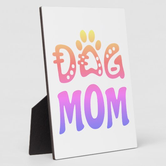 Dog mama fotoplaat (Zijkant)