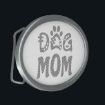 Dog mama gesp<br><div class="desc">Vier je liefde voor je harige vriend met "Dog Mom Design" Charmant ontwerp met een gedurfde "Dog Mom" -tekst vergezeld van een schattig poopictogram, waardoor het de perfecte keuze is voor alle trotse hondenmoeders. "Dit ontwerp is aanpasbaar. Klik op de knop 'Design bewerken' om het ontwerp te personaliseren. U kunt...</div>