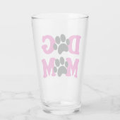 Dog mama glas (Achterkant)