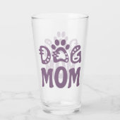 Dog mama glas (Achterkant)