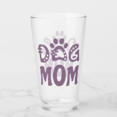 Dog mama glas (Voorkant)