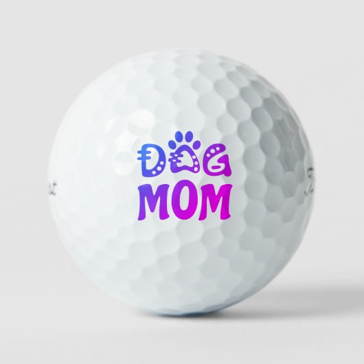 Dog mama golfballen (Voorkant)