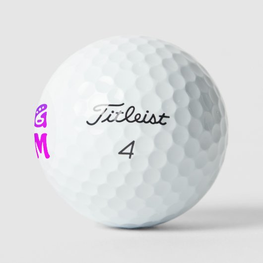 Dog mama golfballen (Logo)