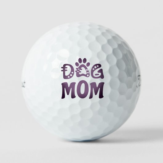 Dog mama golfballen (Voorkant)