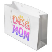 Dog mama groot cadeauzakje (Achterkant Gekanteld)