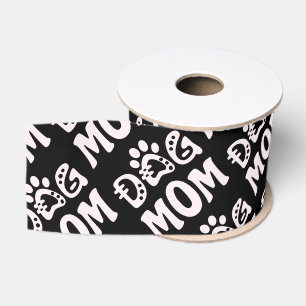 Dog mama grosgrain lint