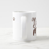 Dog mama grote koffiekop (Achterkant)