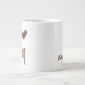 Dog mama grote koffiekop (Voorkant)