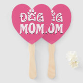 Dog mama handwaaier (Voorkant en achterkant)