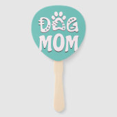 Dog mama handwaaier (Achterkant)