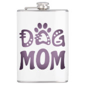 Dog mama heupfles (Voorkant)