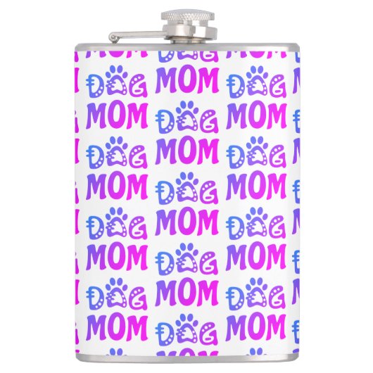 Dog mama heupfles (Voorkant)