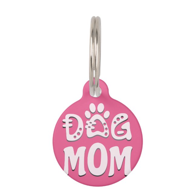 Dog mama huisdierpenning (Voorkant)