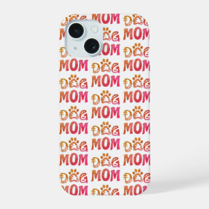 Dog mama iPhone 15 case