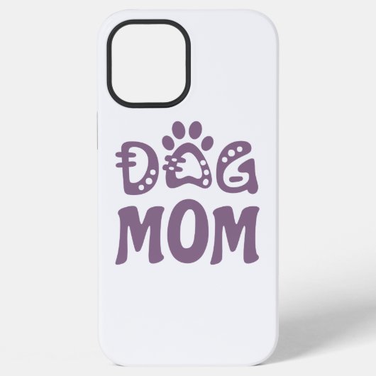 Dog mama iPhone hoesje (Achterkant)