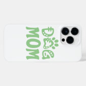 Dog mama iPhone hoesje (Achterkant horizontaal)