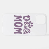 Dog mama iPhone hoesje (Achterkant horizontaal)