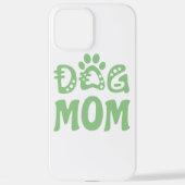 Dog mama iPhone hoesje (Achterkant)