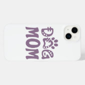Dog mama iPhone hoesje (Achterkant horizontaal)
