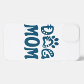 Dog mama iPhone hoesje (Achterkant horizontaal)
