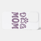 Dog mama iPhone hoesje (Achterkant horizontaal)