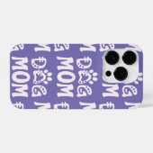 Dog mama iPhone hoesje (Achterkant horizontaal)