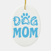 Dog mama keramisch ornament (Voorkant)