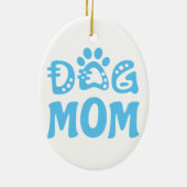 Dog mama keramisch ornament (Achterkant)