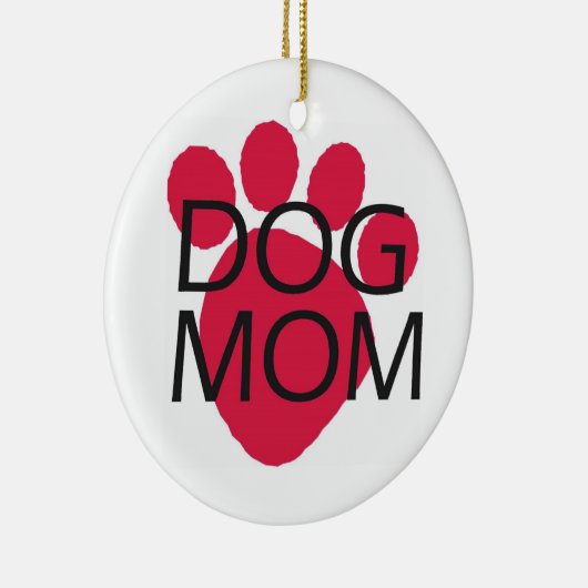 Dog mama keramisch ornament (Rechts)