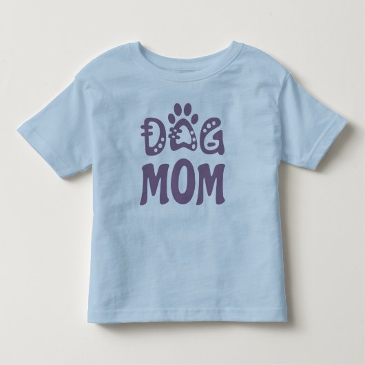 Dog mama kinder shirts (Voorkant)