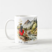 Dog mama koffiemok (Links)