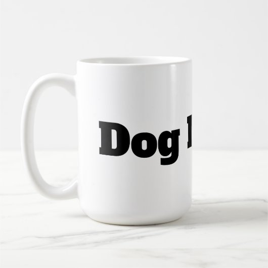 Dog mama koffiemok (Links)