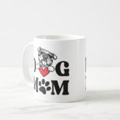 Dog mama koffiemok (Voorkant links)