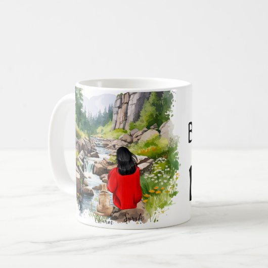 Dog mama koffiemok (Voorkant links)