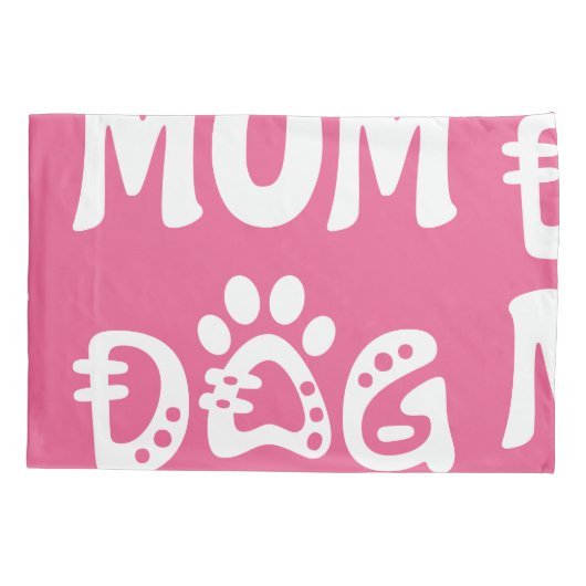 Dog mama kussensloop (Achterkant-Links)