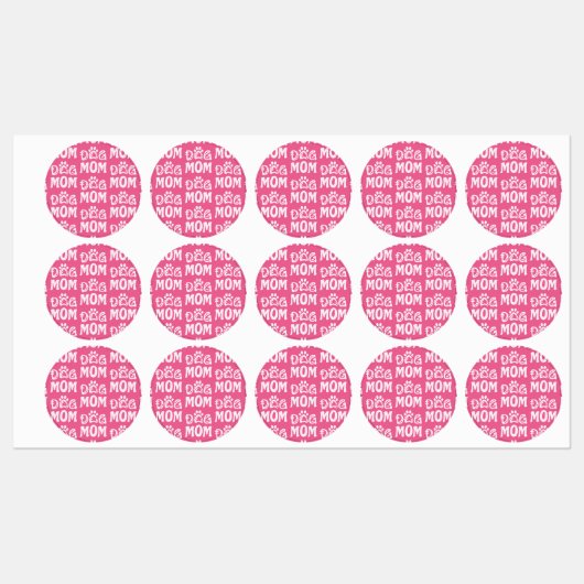 Dog mama labels (Vel)